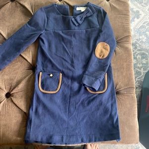 Girls Navy Dress